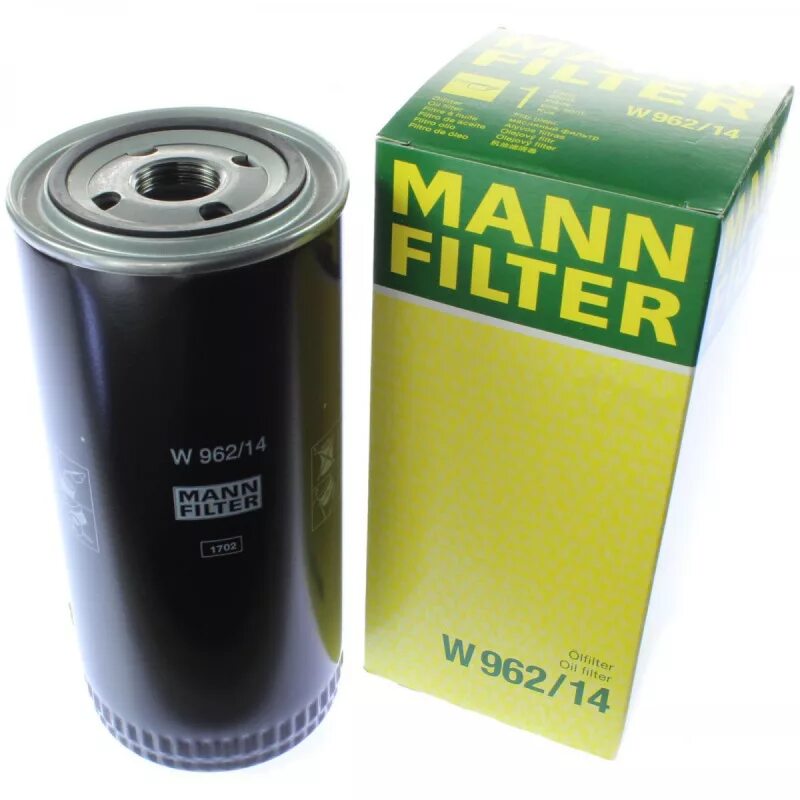 Фильтр W962/14 MANN+HUMMEL масляный