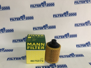 HU 712/7 x Фильтр масляный MANN+HUMMEL