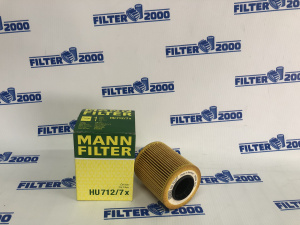 HU 712/7 x Фильтр масляный MANN+HUMMEL