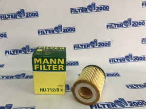 HU 712/8 x Фильтр масляный MANN+HUMMEL