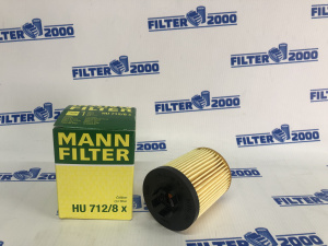 HU 712/8 x Фильтр масляный MANN+HUMMEL