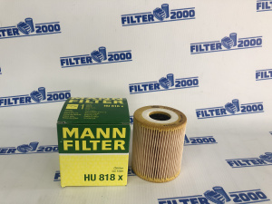HU 818 x Фильтр масляный MANN+HUMMEL