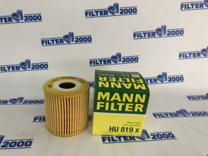 HU 819 x Фильтр масляный MANN+HUMMEL