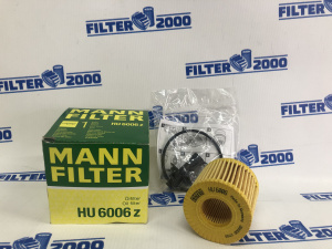 Фильтр HU6006Z MANN+HUMMEL масляный